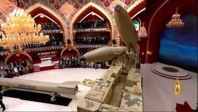 استودیو صداوسیما میزبان موشک های ایران + ویدئو | تصاویری از موشک‌های فتاح و خیبرشکن و لانچر موشک ذوالفقار