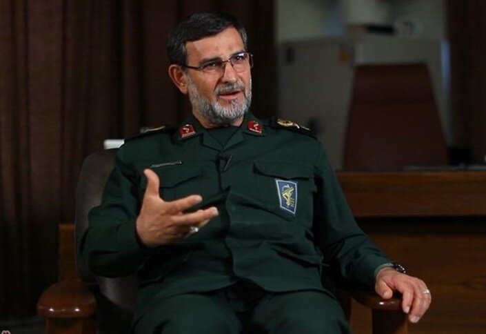 سردار تنگسیری پیام داد؛ متن پیام فرمانده نیروی دریایی سپاه | ملت ایران سد استوار مقابل دشمنان هستند