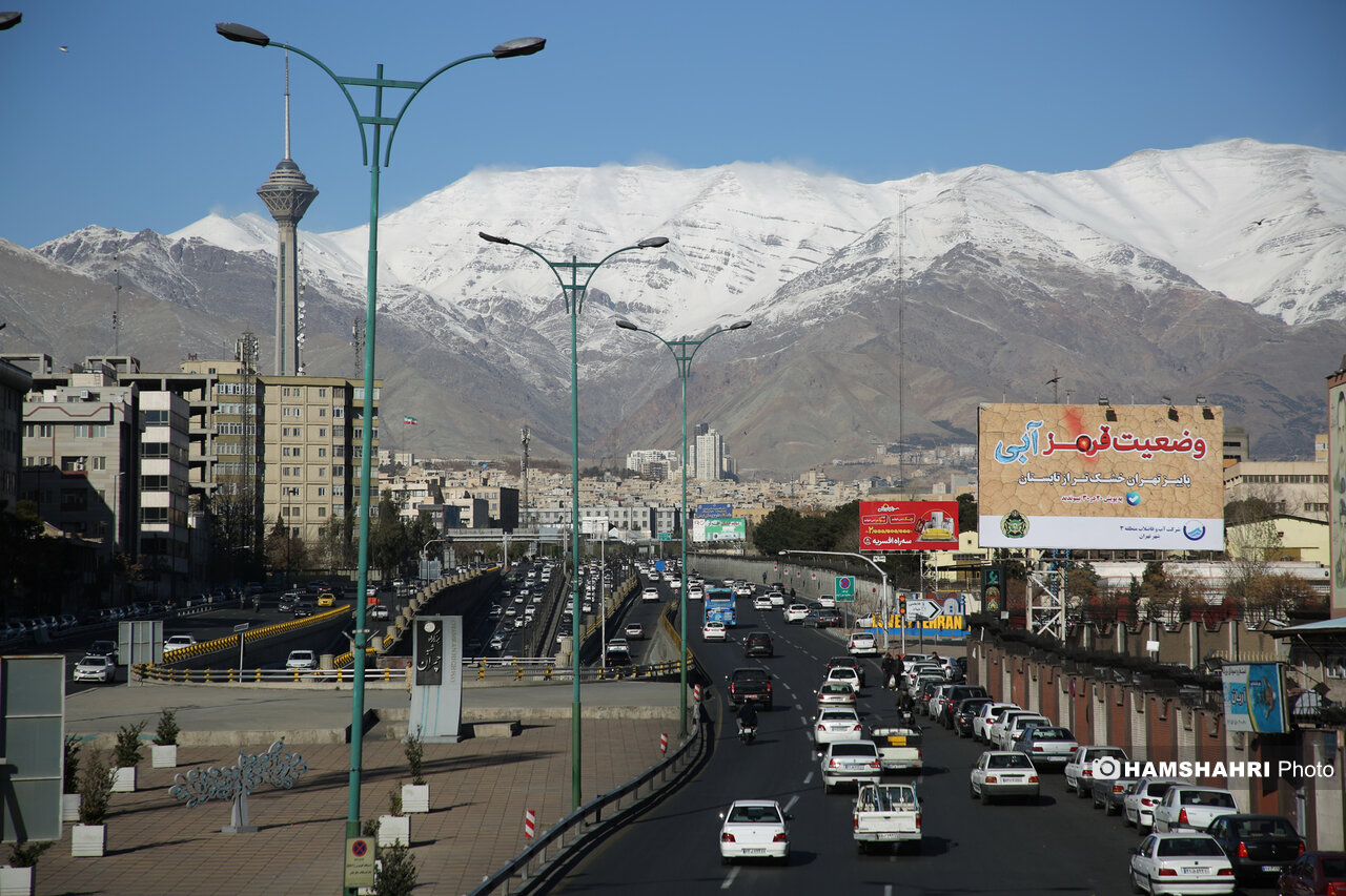 حذف رنگ قرمز از نقشه کیفیت هوا | ایران یکدست سبز شد