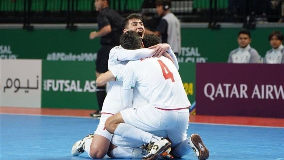 صعود فوتسال ایران به فینال آسیا | پیروزی سخت برابر عراق