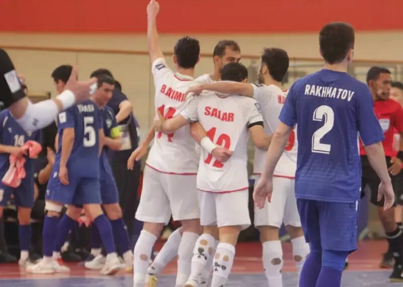 کامبک فوتسال ایران برابر ازبکستان | ایران به نیمه نهایی آسیا رسید