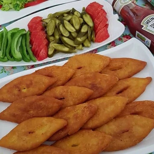 کتلت سیب زمینی شیرازی بازاری بدون گوشت + روش تهیه