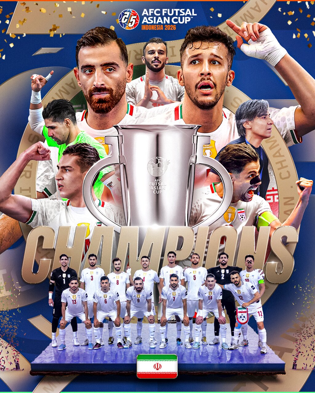 جام جاودانه | غرش پسران ایران برابر غول‌کش