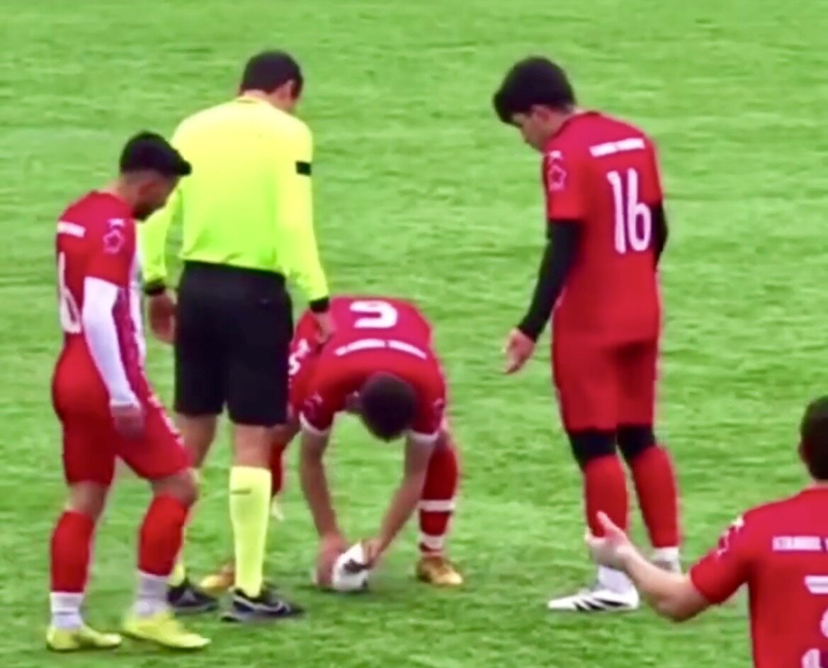 حرکت سریع و انسانی این فوتبالیست همه را تحت تاثیر قرار داد؛ ماساژ قلبی درست وسط بازی پرنده را نجات داد