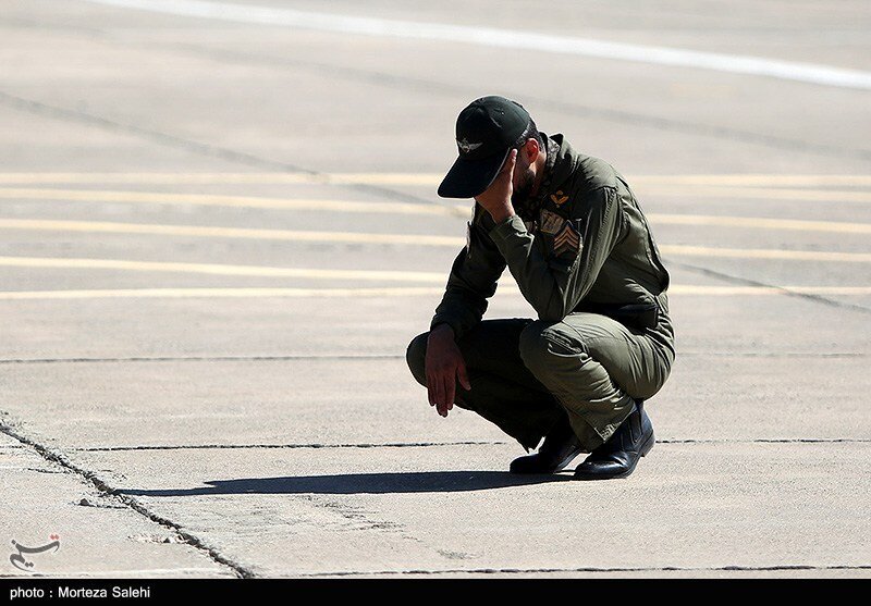 مراسم تشییع پیکر 2 شهید خلبان هوانیروز در اصفهان