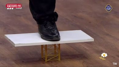 آزمایش استحکام ماکارونی در پخش زنده تلویزیون! | ویدئو آزمایش استحکام ماکارونی در پخش زنده تلویزیون! | ویدئو