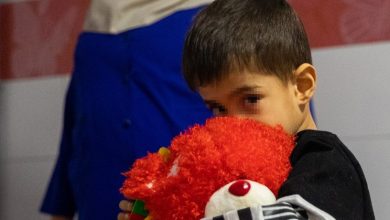 افطار در کنار کودکان آمنه