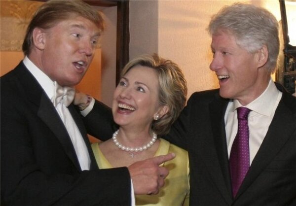 بیل و هیلاری کلینتون داشتند، من نداشتم! + ویدئو | اظهارات عجیب ترامپ در یک مصاحبه