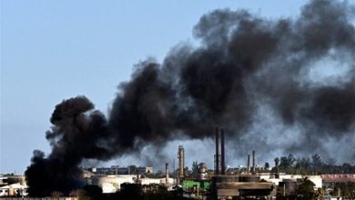 لحظاتی از آتش‌سوزی در بزرگترین پالایشگاه نفت | ویدئو