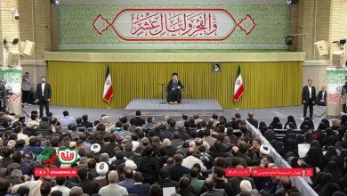 می گویم ما دختر شما را می خواهیم...آنها می گویند غلط می کنی + ویدئو | مثال جالب رهبر انقلاب از دعوای ایران و آمریکا