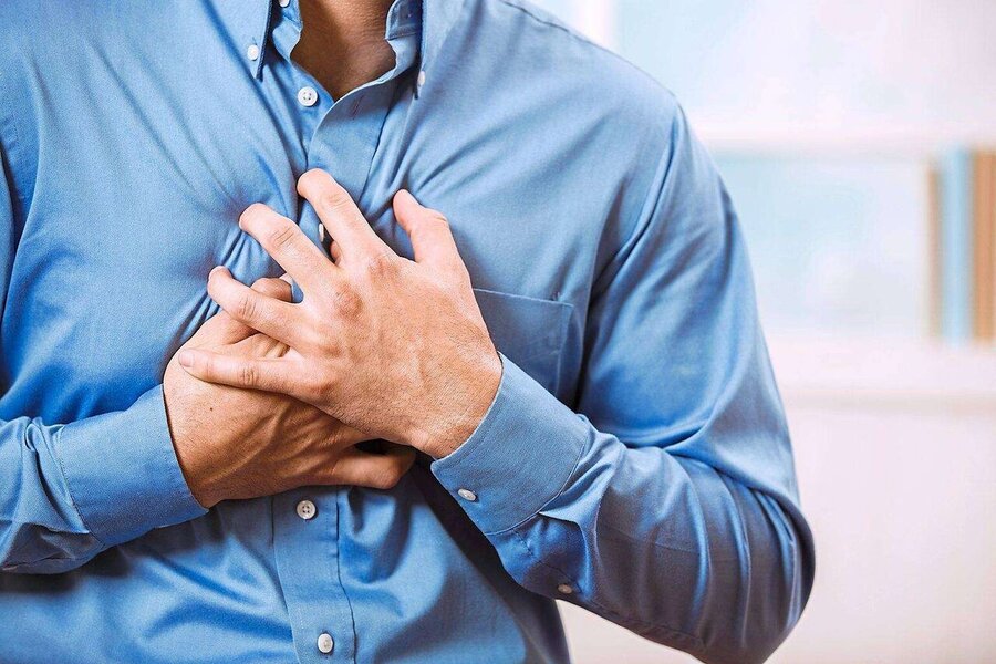 کاهش درد قفسه سینه ناشی از اضطراب با چند راهکار ساده