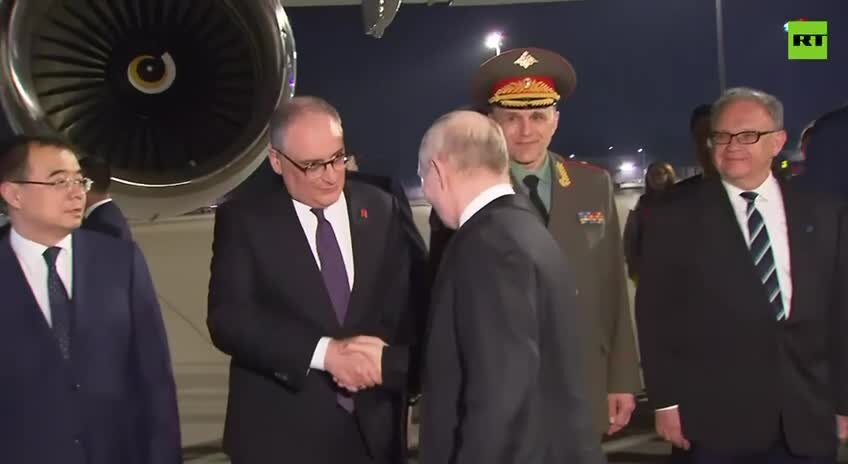 لحظه ای که پوتین چین را ترک کرد | ببینید