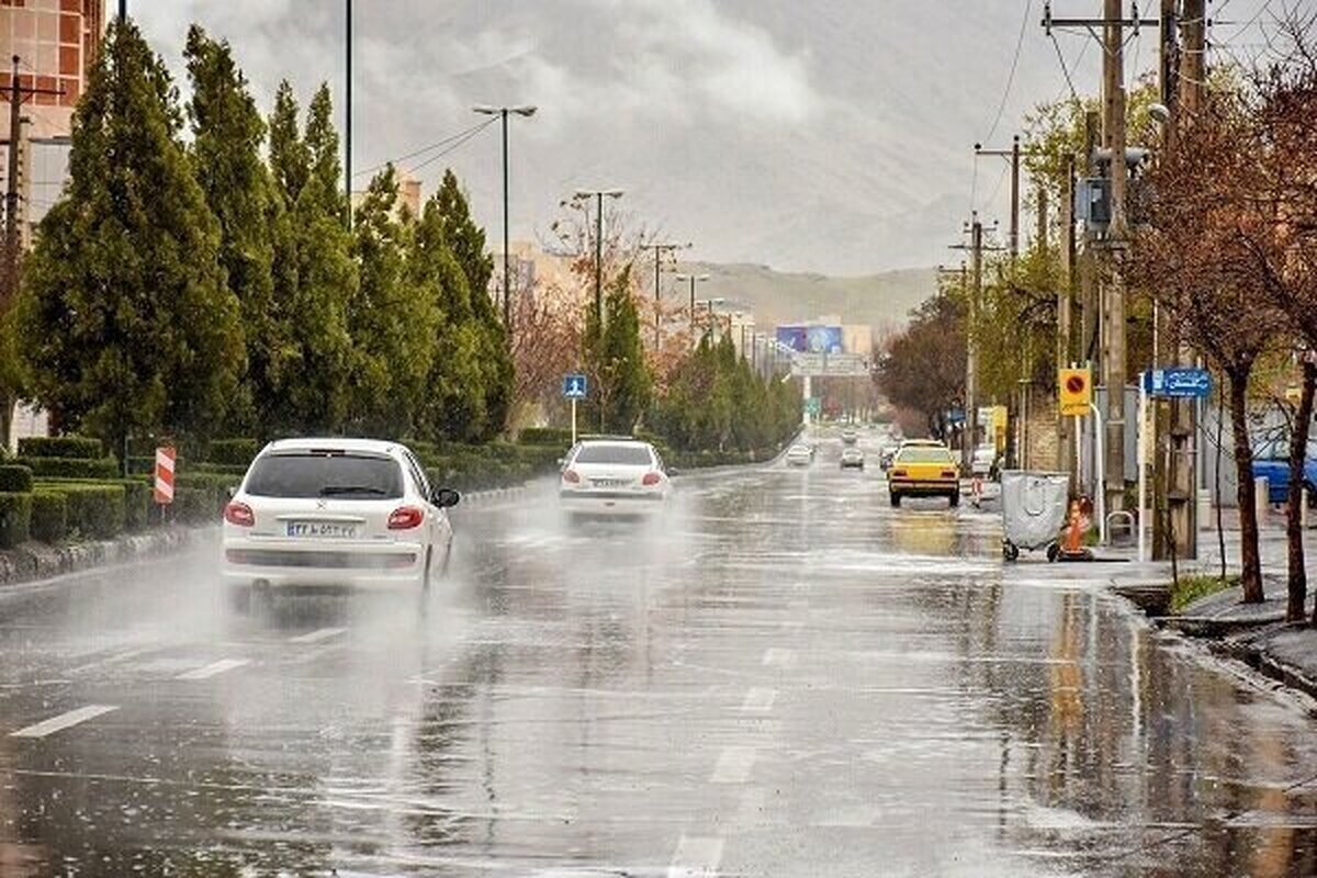 رگبار باران در این استان‌های کشور
