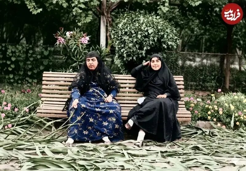 تصویری از عصمت‌الدوله دختر ناصرالدین شاه