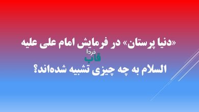 «دنیا پرستان» در فرمایش امام علی علیه السلام به چه چیزی تشبیه شده‌اند؟