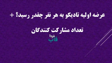 عرضه اولیه تادیکو به هر نفر چقدر رسید؟ + تعداد مشارکت کنندگان