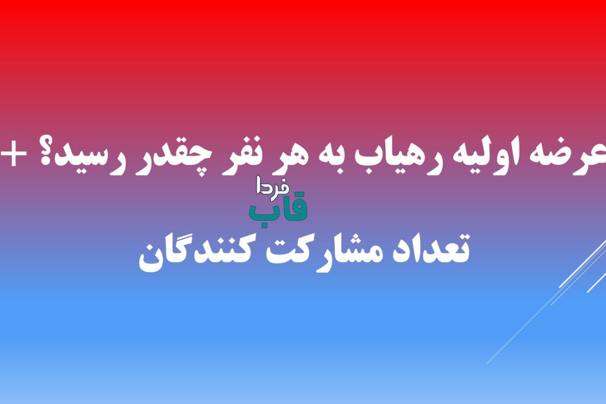 عرضه اولیه رهیاب به هر نفر چقدر رسید؟ + تعداد مشارکت کنندگان عرضه اولیه رهیاب به هر نفر چقدر رسید؟ + تعداد مشارکت کنندگان