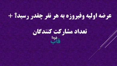 عرضه اولیه وفیروزه به هر نفر چقدر رسید؟ + تعداد مشارکت کنندگان