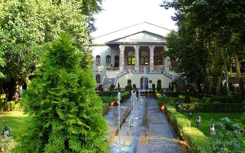 منظره تهران از بالکن عمارت «باغ فردوس» در دوران قاجار + عکس