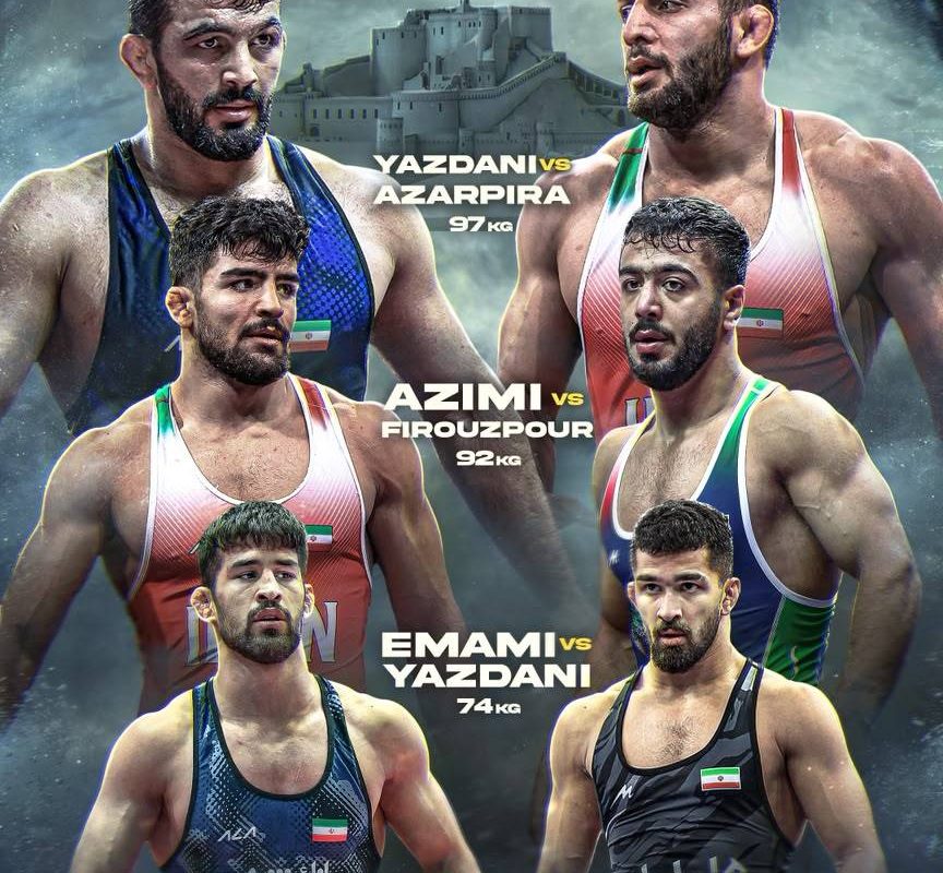 نتایج کشتی امروز