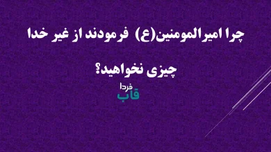 چرا امیرالمومنین(ع) فرمودند از غیر خدا چیزی نخواهید؟ چرا امیرالمومنین(ع) فرمودند از غیر خدا چیزی نخواهید؟
