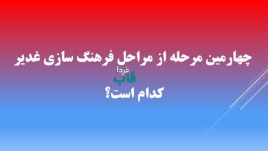 چهارمين مرحله از مراحل فرهنگ سازى غدير كدام است؟