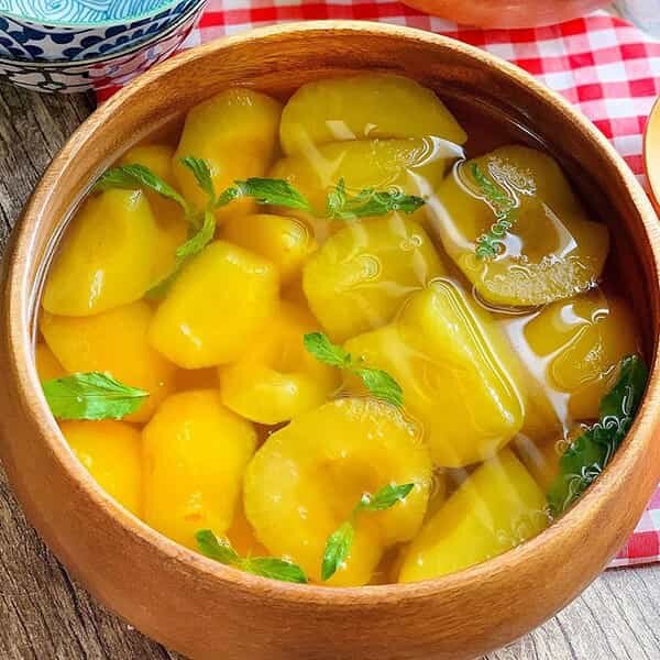 طرز تهیه کمپوت سیب خانگی بدون مزه آهنی قوطیهای شرکتی طرز تهیه کمپوت سیب خانگی بدون مزه آهنی قوطیهای شرکتی