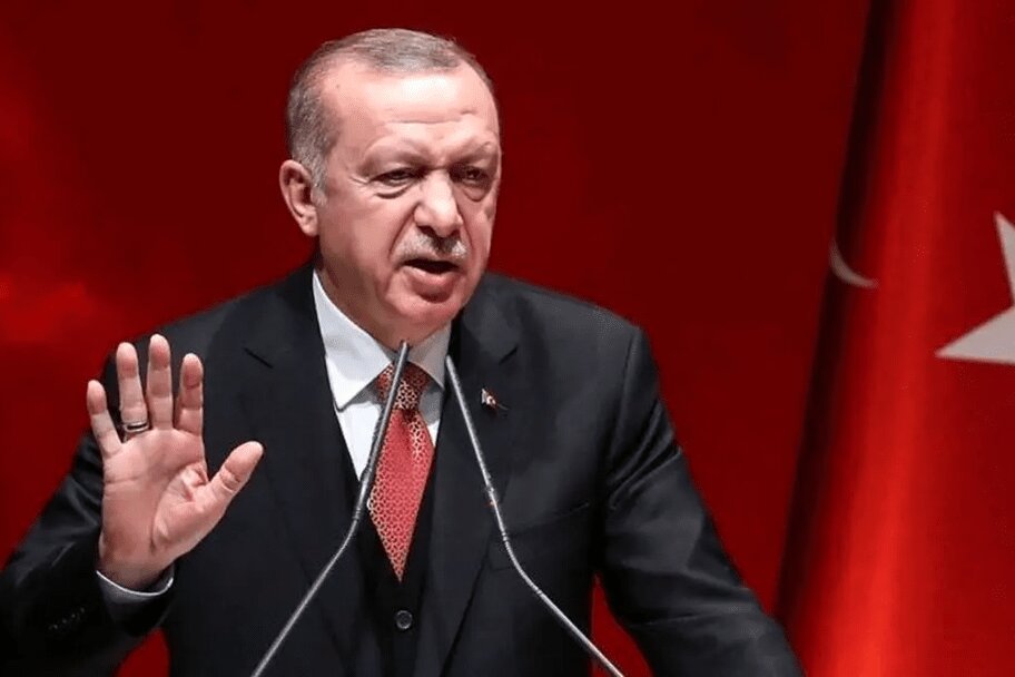 صحنه عجیب در دیدار اردوغان و نخست وزیر عراق | الزیدی جلوی دوربین‌ها ....| ببینید