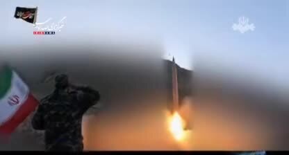 فیلم شلیک موشک های ایران منتشر شد |  آنچه در تنگه هرمز گذشت... | ببینید