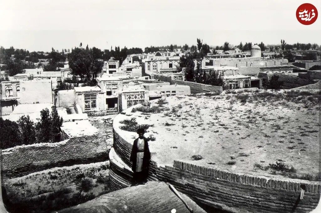 منظره شهر اردبیل در دوران قاجار