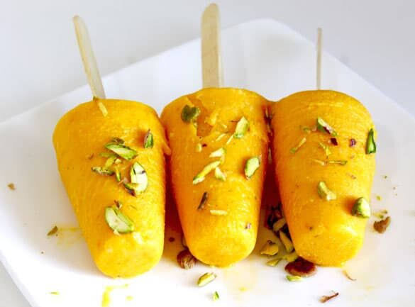 «کولفـی» دسر سنتی هند؛ طرز تهیه ۶ مدل بستنی بدون دردسر هم‌زدن