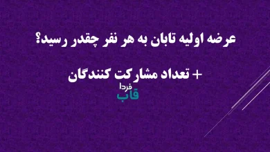 عرضه اولیه تابان به هر نفر چقدر رسید؟ + تعداد مشارکت کنندگان عرضه اولیه تابان به هر نفر چقدر رسید؟ + تعداد مشارکت کنندگان