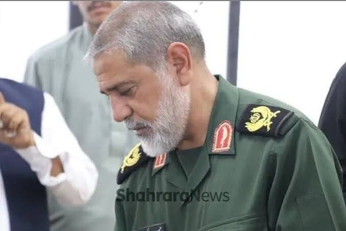 سردار حسین ظریفی که امروز شهادت رسید