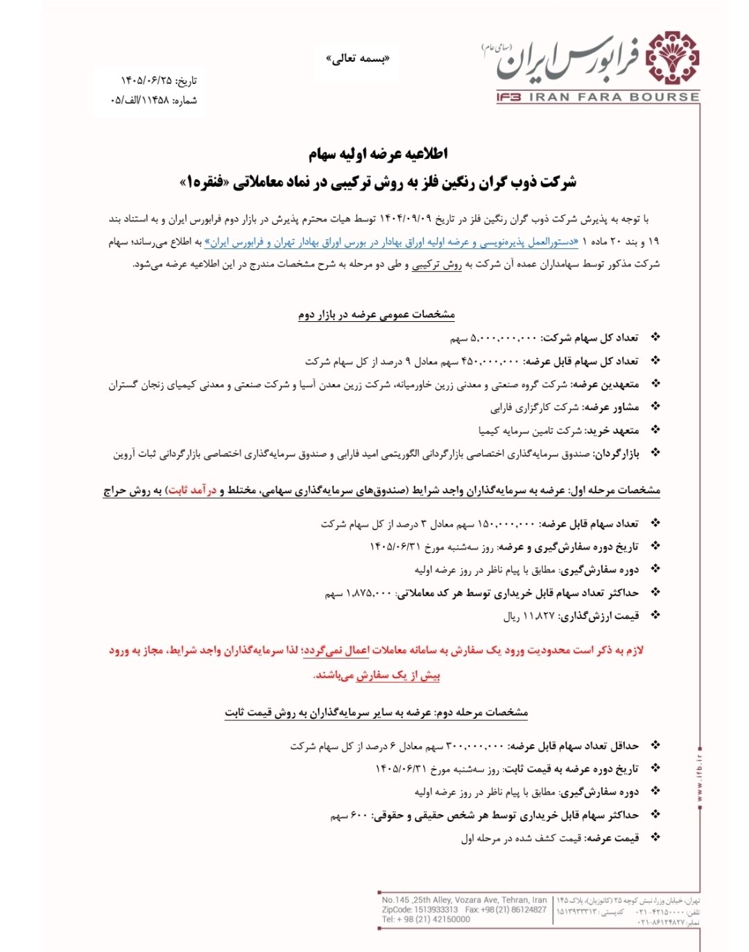 عرضه اولیه فنقره چقدر نقدینگی می خواهد؟ + حداقل نقدینگی لازم