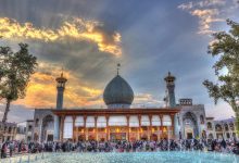 حرم شاهچراغ شیراز در دوران ناصرالدین‌شاه؛ ۱۴۰ سال قبل + عکس