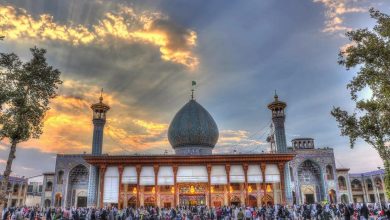 حرم شاهچراغ شیراز در دوران ناصرالدین‌شاه؛ ۱۴۰ سال قبل + عکس