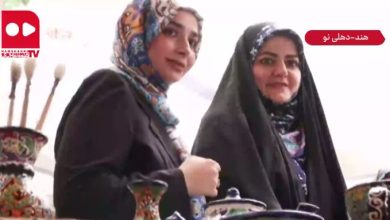 زهرا پزشکیان در بازار هند! + ویدئو | شال ارغوانی بر گردن دختر رئیس جمهور و لحظه گرفتن عکس یادگاری