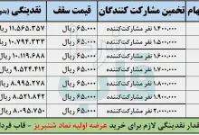 عرضه اولیه شتبریز چقدر نقدینگی می خواهد؟ + حداقل نقدینگی لازم عرضه اولیه شتبریز چقدر نقدینگی می خواهد؟ + حداقل نقدینگی لازم