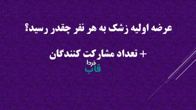 عرضه اولیه زشک به هر نفر چقدر رسید؟ + تعداد مشارکت کنندگان عرضه اولیه زشک به هر نفر چقدر رسید؟ + تعداد مشارکت کنندگان