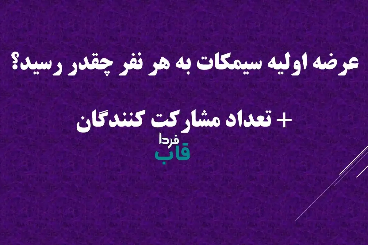 عرضه اولیه سیمکات به هر نفر چقدر رسید؟ + تعداد مشارکت کنندگان