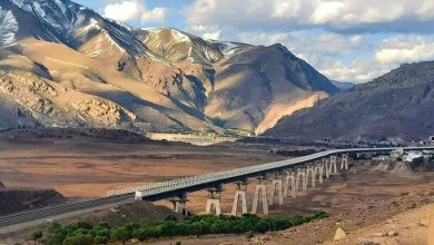 نمایی از پل منجیل در دوران قاجار؛ ۱۳۳ سال قبل + عکس